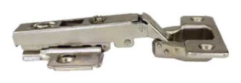 110° Half Overlay C=8, H0, Clip-On, Soft-Closing, Adjustable Plate | HG-04032-HALF - Image 2