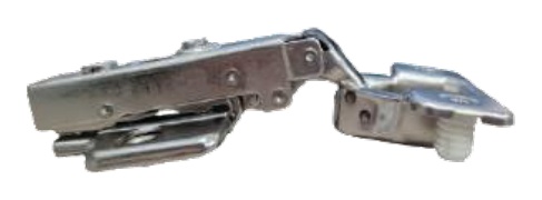 110°Soft-Closing Clip-on 3D Adjustable, Full Overlay with dowels Steel Plated Nickel | HG-04032-WD - Image 2