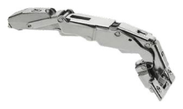 155° Full Overlay Zero Protusion Clip-On Soft Closing Dowel Wide Angle | HG-71B7580