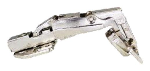 165° concealed full overlay buffering hinge, soft close | HG-HBA165A - Image 2